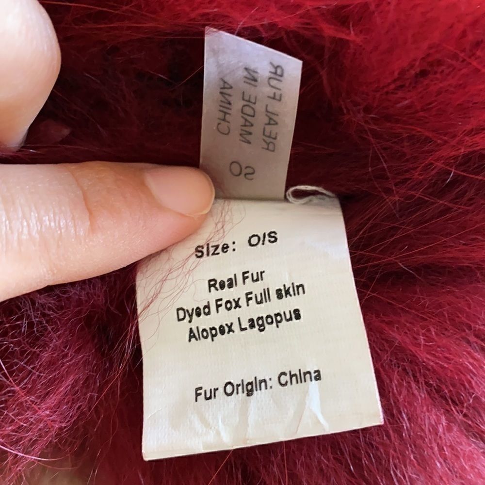 Fox Fur Scarf, 100% Authentic - Picture 2 of 6